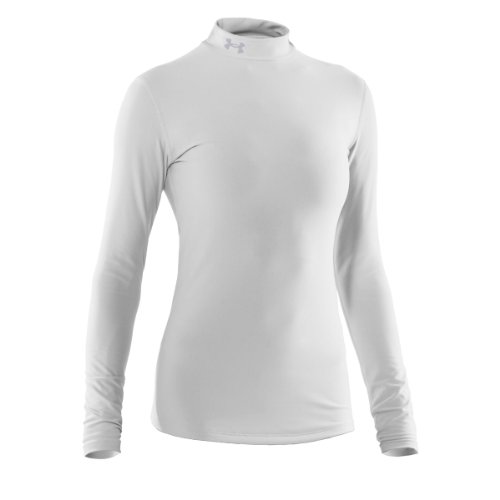 Under Armour UA ColdGear Compression Mock XXL White at Amazon